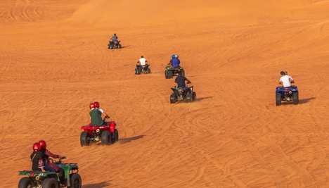 Dubai Desert Safari - Quad Biking